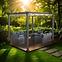 Kerti pavilon Pescara 3x4x2.35m bézs,2
