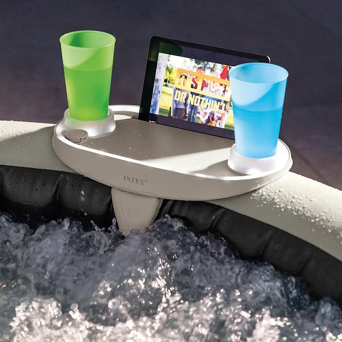 Italtartó-polc jacuzzihoz prémium Led 28520 