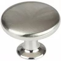 Bútorgomb Daira Ø30 mm csiszolt nikkel