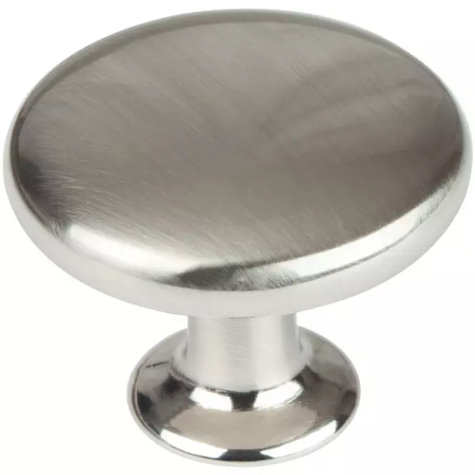 Bútorgomb Daira Ø30 mm csiszolt nikkel