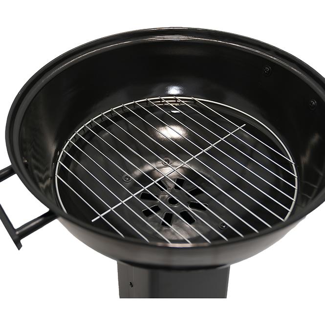 Faszén grill Mercado 47 cm KY22018S fekete