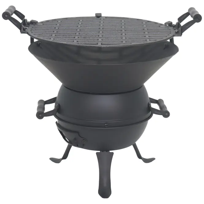 Öntöttvas bogrács grill Mercado 35 cm KY1821,2