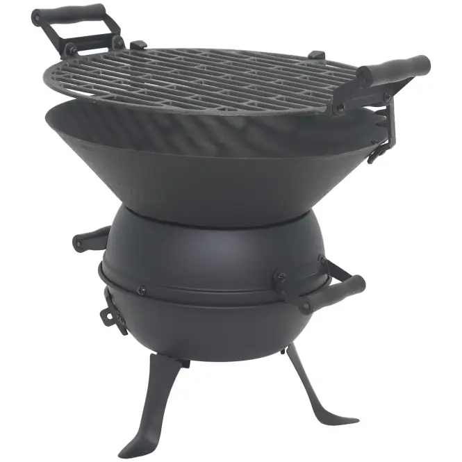 Öntöttvas bogrács grill Mercado 35 cm KY1821