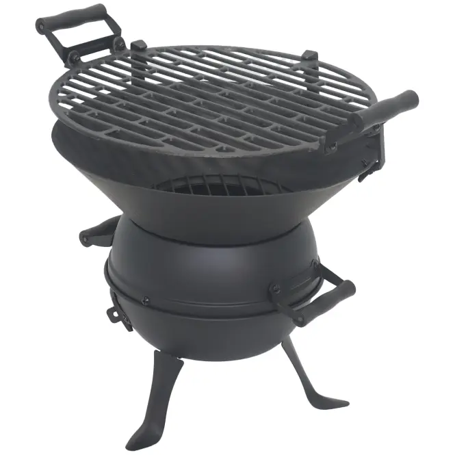 Öntöttvas bogrács grill Mercado 35 cm KY1821,4