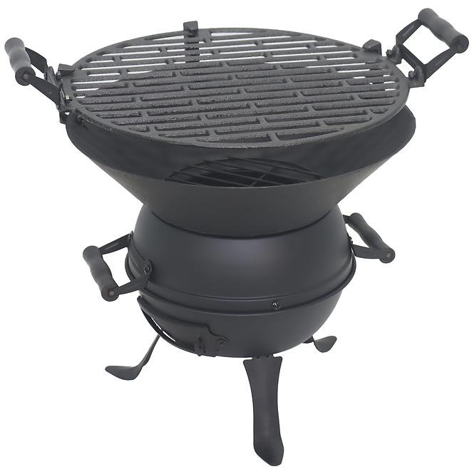 Öntöttvas bogrács grill Mercado 35 cm KY1821