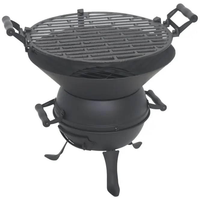 Öntöttvas bogrács grill Mercado 35 cm KY1821,5