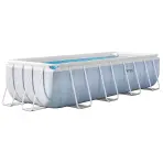 Medence kerettel 4x2x1 m Chevron 26780NP