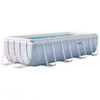 Medence kerettel 4x2x1 m Chevron 26780NP