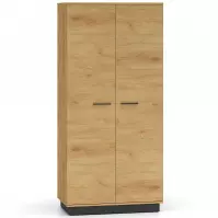 Szekrény Modesto 01 tölgy/fekete