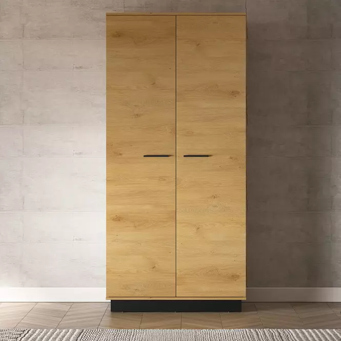 Szekrény Modesto 01 tölgy/fekete,5