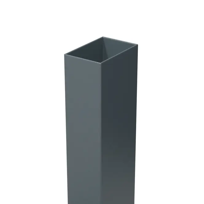 Oszlop 60x40 H-2000 horganyzás + RAL 7016