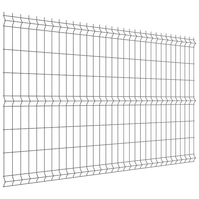 Panel Ø3,1 mm, 80x200 mm, h:1530 š:2500 mm, galvanizált + RAL 7016