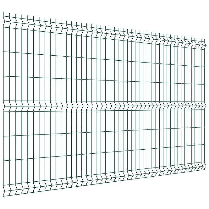Panel Ø4,0 mm, 55x200 mm,  h:1530 š:2500 mm, galvanizált + RAL 6005