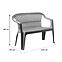 Pad antracit Diva,2