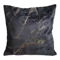 Párnahuzat Plain Velvet YX514 40x40cm fekete