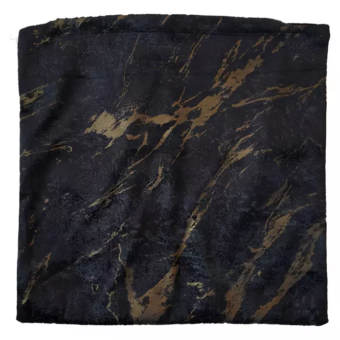 Párnahuzat Plain Velvet YX514 40x40cm fekete