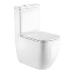 WC kombinált Enzo Rimless szabadon ejtő deszka örvényöblítés