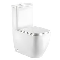 WC kombinált Enzo Rimless szabadon ejtő deszka örvényöblítés