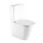 WC kombinált Hass Rimless szabadon ejtő deszka örvényöblítés