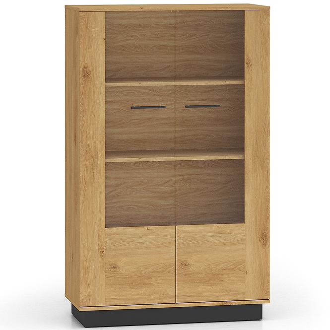 Vitrin Modesto 03 tölgy/fekete