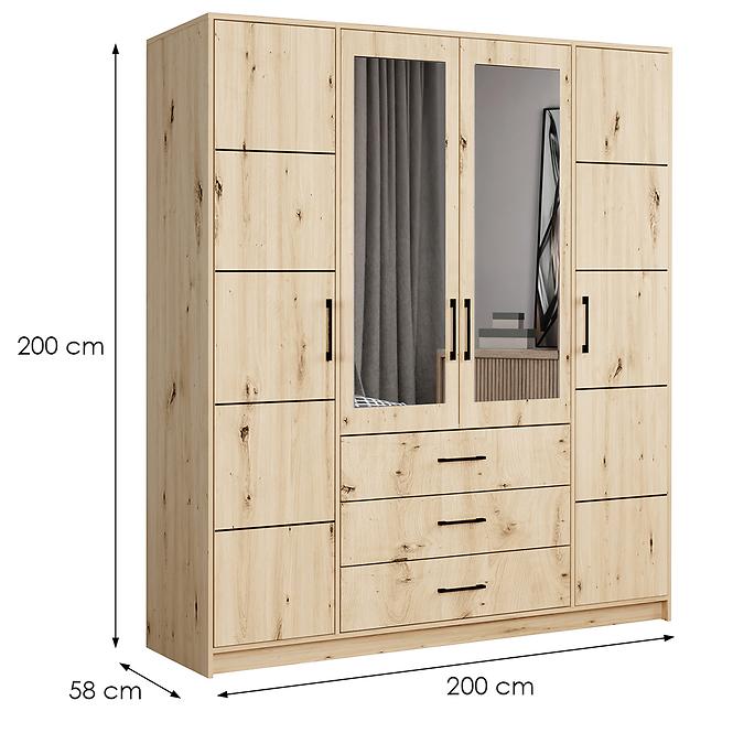 Szekrény Belluno 200 artisan
