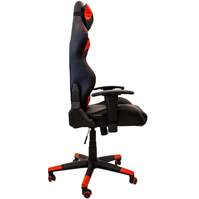 Gamer szék CX1055H piros/fekete