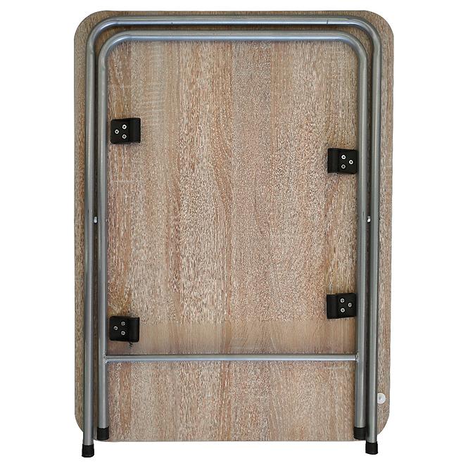 Összecsukható asztal ROOT 80X60 természetes,5
