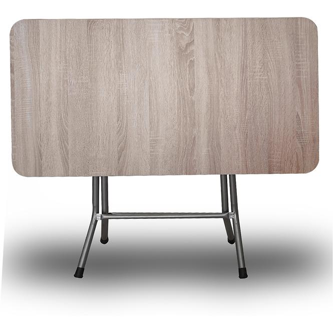 Összecsukható asztal JUPITER 110X60 természetes