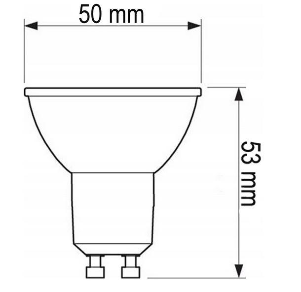 Izzó Lumiled LED GU10 3W 270LM 120ST. CB