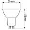 Izzó Lumiled LED GU10 3W 270LM 120ST. CB,7