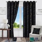 Függöny Velvet Justi YX514 135x250 fekete