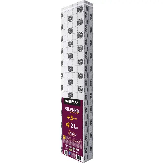 Padlóalátét SILENZA AQUASTOP 3MM