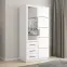 Szekrény Bollate 2 fehér,8