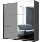 Szekrény Vigo 120 Platinum/Tükör