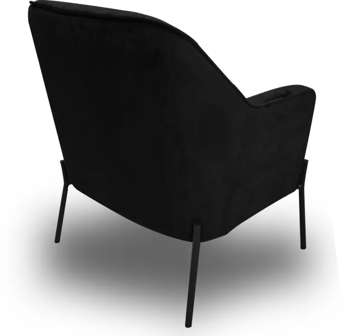 Fotel Bob WX-2924 Black Velvet 19,3