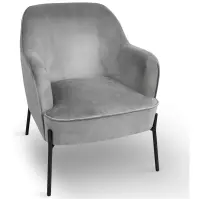 Fotel Bob WX-2924 Light Grey Velvet 12