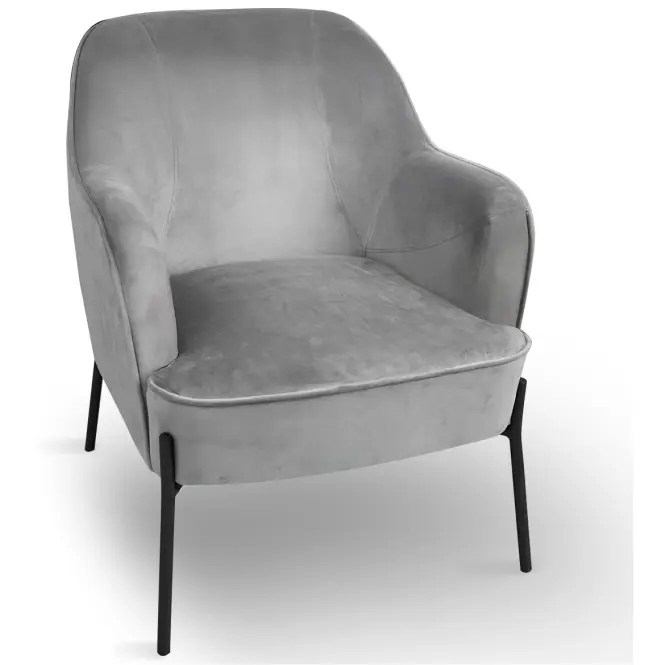 Fotel Bob WX-2924 Light Grey Velvet 12