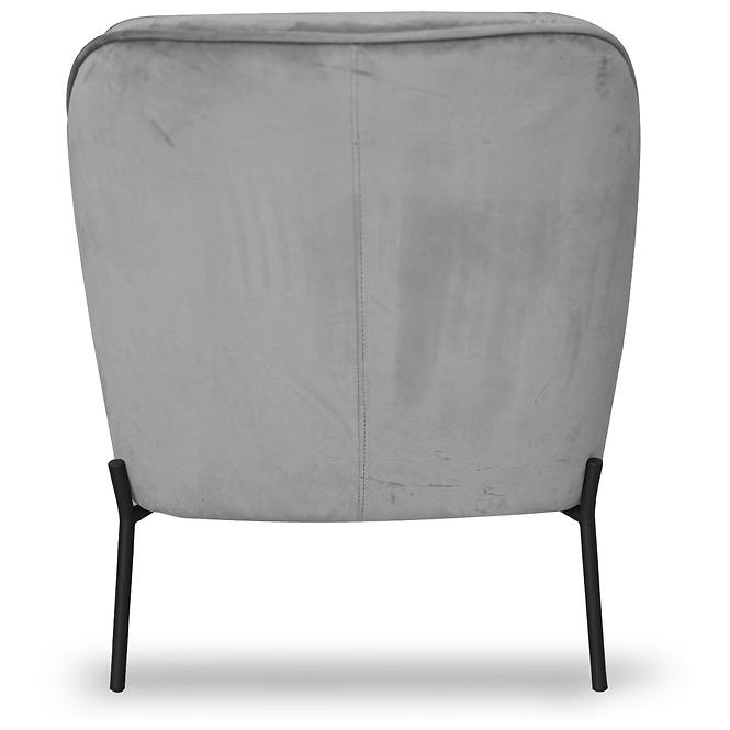 Fotel Bob WX-2924 Light Grey Velvet 12