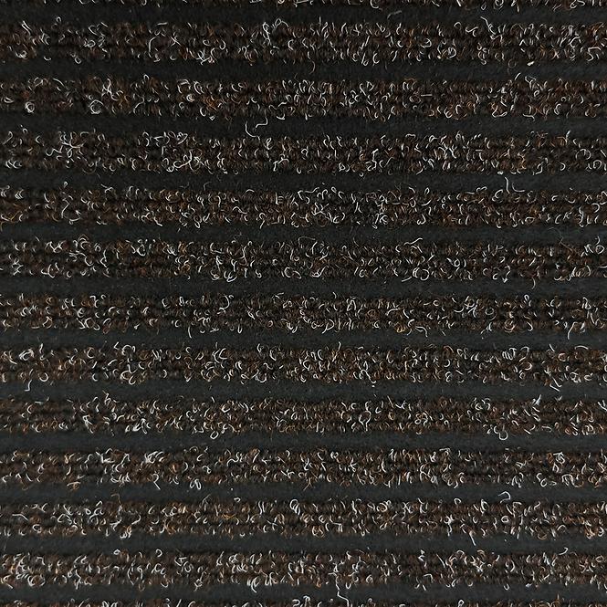 Textil lábtörlő Granada 44x75 cm barna                      