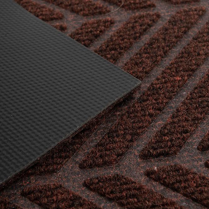 Textil lábtörlő Tire 40x60 cm barna                          