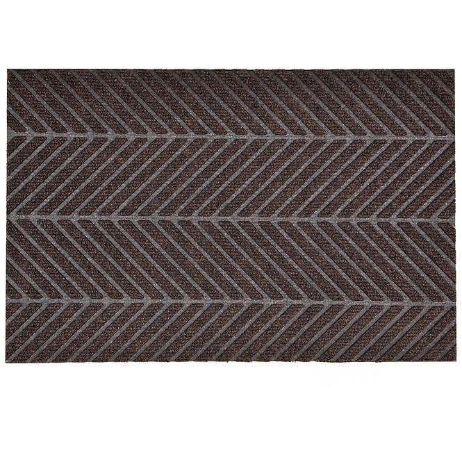 Textil lábtörlő Tire 40x60 cm barna                          
