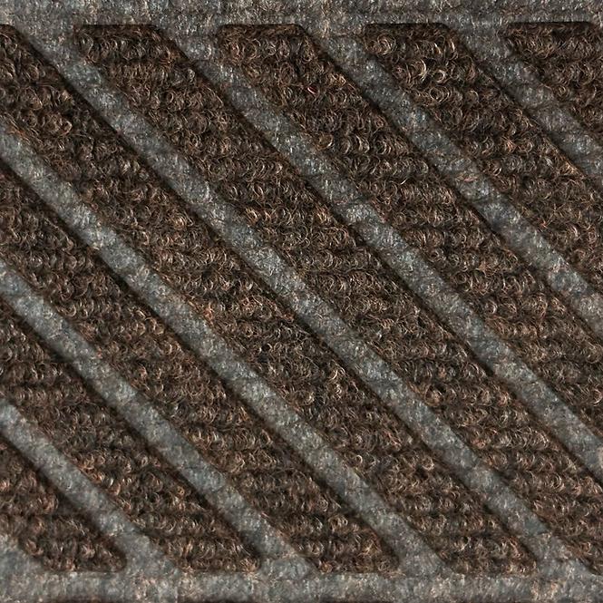 Textil lábtörlő Tire 40x60 cm barna                          