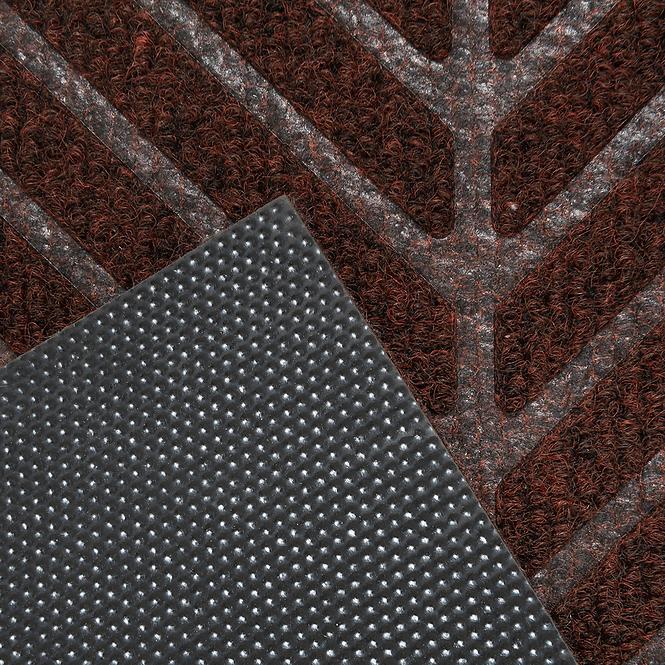 Textil lábtörlő Tire 40x60 cm barna                          