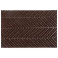 Textil lábtörlő Tire 40x60 cm barna