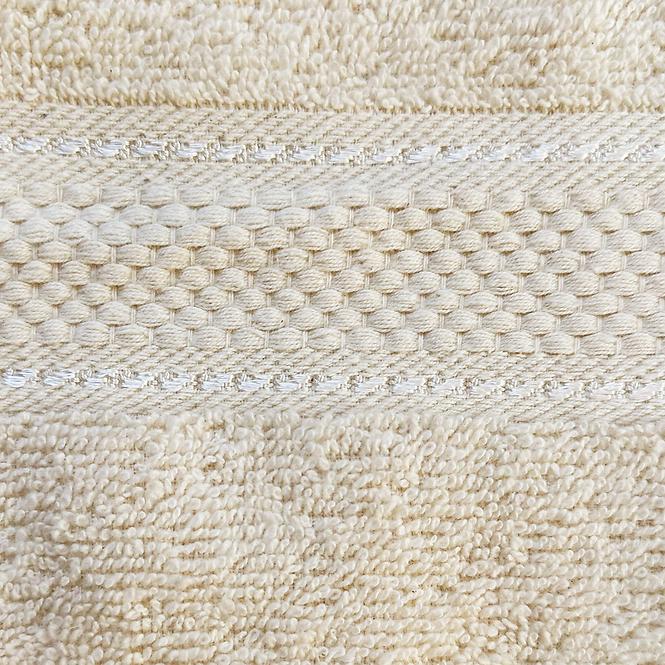 Törölköző viskóza Fancy 70x140 cm P09 krémový