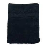 Törölköző viskóza Fancy 50x100 cm fekete