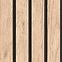 Dekorációs panel FRONTO V-BLACK Tölgy világos  0,25x2,95 m,2