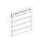 Dekorációs panel FRONTO V-BLACK Tölgy világos  0,25x2,95 m,5