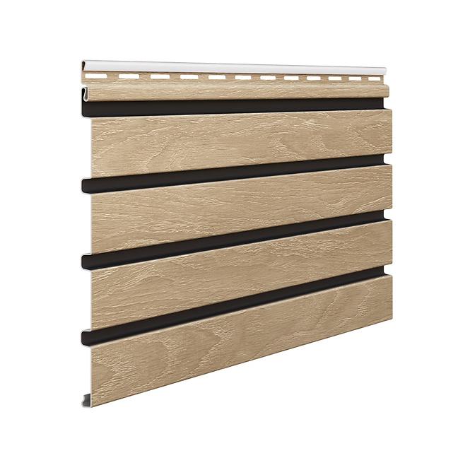 Dekorációs panel Fronto V-BLACK tölgy 0,25x2,95M