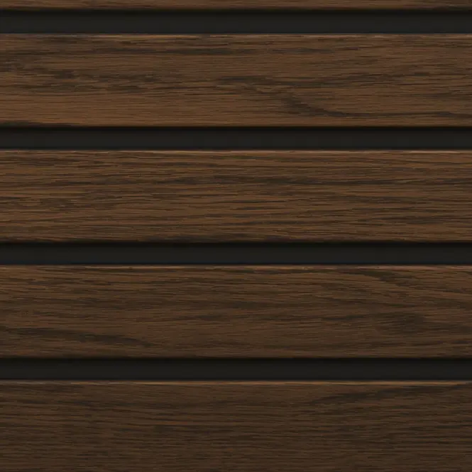 Dekorációs panel FRONTO V-BLACK Dió 0,25x2,95 m